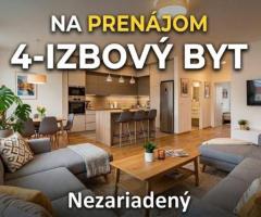 🏡 В ОРЕНДУ | Простора 4-кімнатна квартира з лоджією в Братиславі  🏡